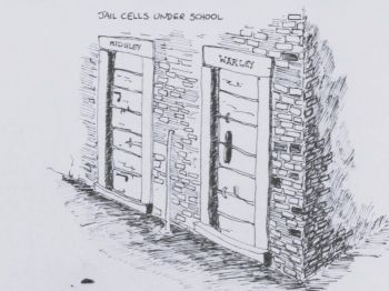 Jail cells, High Street, Luddenden