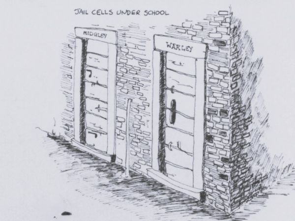 Jail cells, High Street, Luddenden